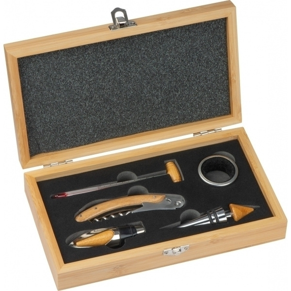 Logo trade promotional gifts image of: Wine set GROSSETO