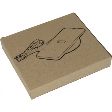 Logo trade promotional giveaways image of: Wireless charger MONS