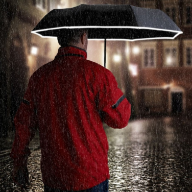 Logo trade promotional giveaway photo of: Umbrella CRUX Schwarzwolf