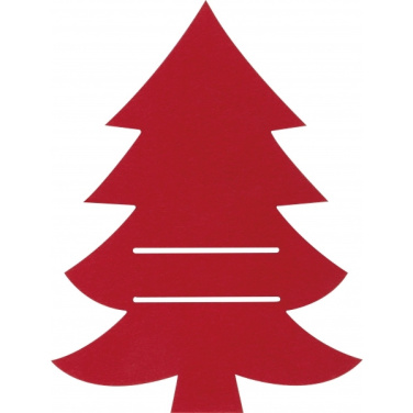 Logotrade corporate gift image of: Cutlery pad in Christmas tree shape DUFFEL