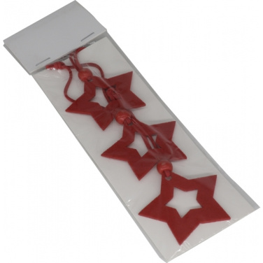 Logotrade promotional item image of: Star pendant set ESSEN