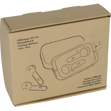 Logotrade promotional merchandise photo of: Bluetooth earbuds BARCELONA