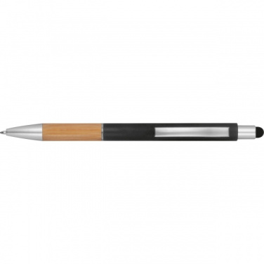 Logo trade promotional giveaway photo of: Ballpoint with touch function TRIPOLI