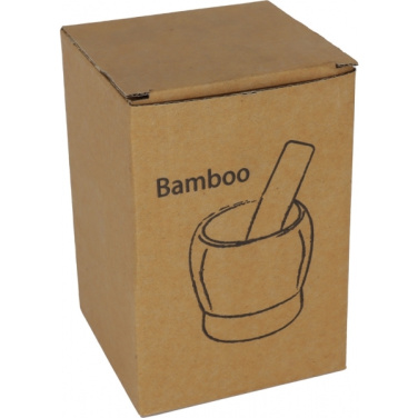 Logo trade promotional gifts image of: Wooden mortar SALVADOR