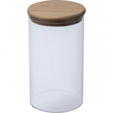 Logotrade promotional gift image of: Borosilicate container ONTARIO 1000 ml