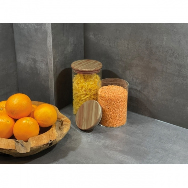 Logotrade promotional merchandise picture of: Borosilicate container ONTARIO 1000 ml