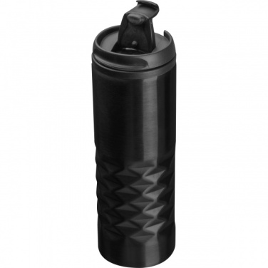 Logo trade promotional merchandise photo of: Thermal stainless steel mug SANTANDER 500 ml