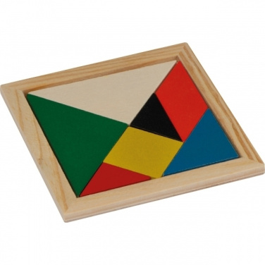 Logotrade promotional gift image of: Wooden puzzle PORTO