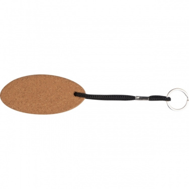 Logo trade promotional products image of: Cork keyring ROSKILDE