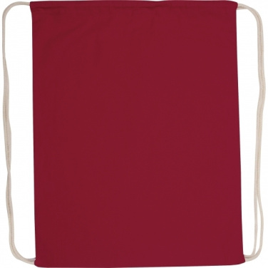 Logotrade corporate gift image of: Cotton gym bag BUDAPEST