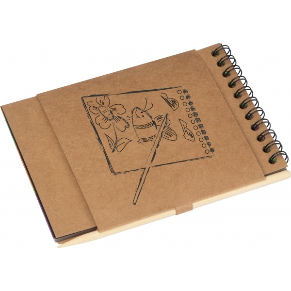 Logotrade promotional merchandise image of: Scratching block INNSBRUCK