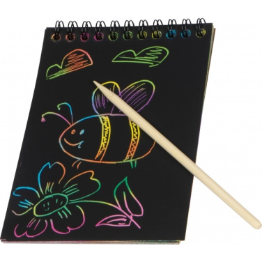 Logo trade promotional gifts image of: Scratching block INNSBRUCK