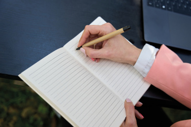 Logo trade business gift photo of: A5 notebook IZMIR