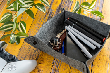 Logo trade advertising products image of: Felt key trey EDMONTON