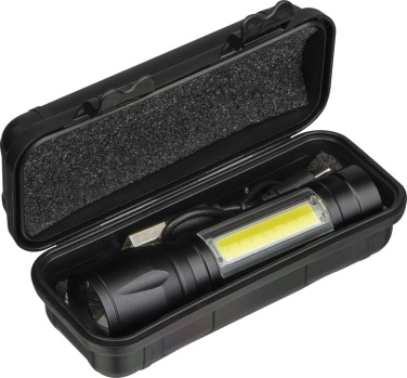 Logotrade corporate gift image of: Rechargeable flashlight Tokyo
