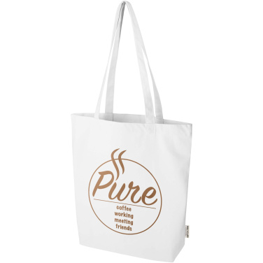 Logotrade business gift image of: Florida 270 g/m² GRS recycled tote bag 10L