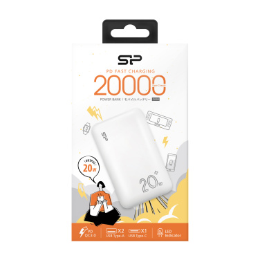 Logotrade promotional product image of: Power bank Silicon Power QS58 20000 mAh