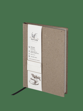 Logo trade business gifts image of: Recycled Tea Notebook 209734000