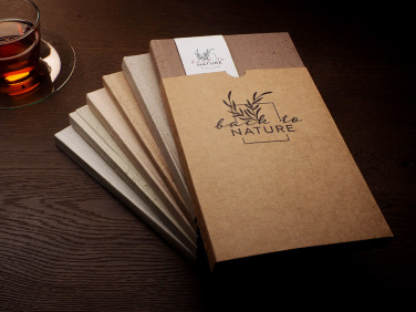 Logotrade corporate gift image of: Recycled Coffee Notebook 209733900
