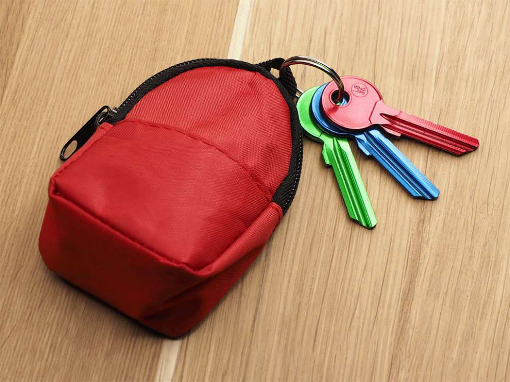 Logo trade promotional items picture of: Keychain - Backpack 143412000