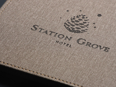Logo trade promotional gift photo of: Hotel desk pad 159732100