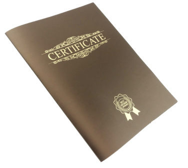 Logo trade promotional merchandise photo of: Certificate cover 152094