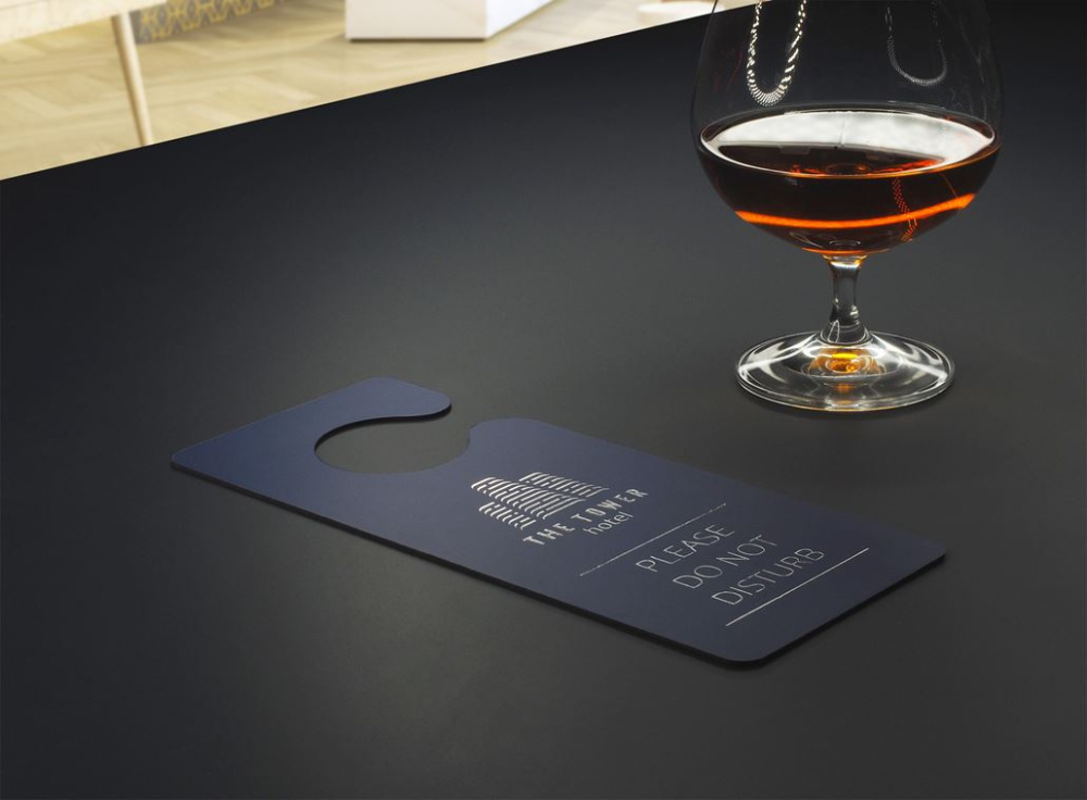 Logo trade promotional gifts image of: DND door sign 1159094