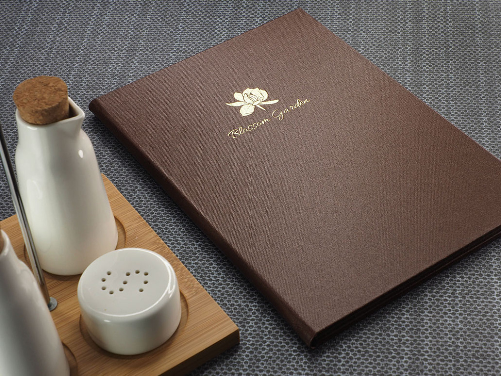 Logo trade promotional merchandise photo of: Menu cover 1719280