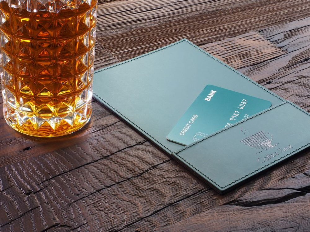 Logo trade business gifts image of: Bill holder 1053094