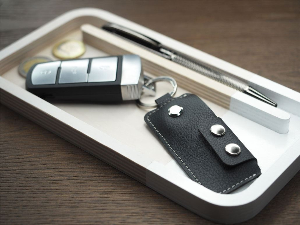 Logo trade promotional giveaway photo of: Keyring 1276157