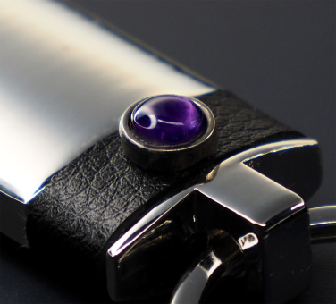 Logotrade promotional giveaway picture of: Amethyst Keyring 1296095