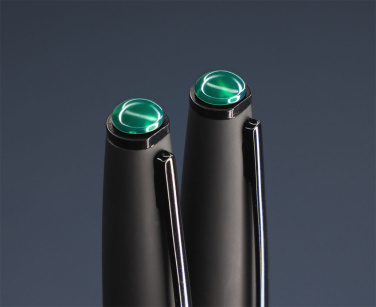 Logotrade corporate gift image of: Agate stone Pen set 1289036