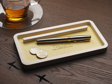 Logo trade promotional gift photo of: Wooden organiser 1844121