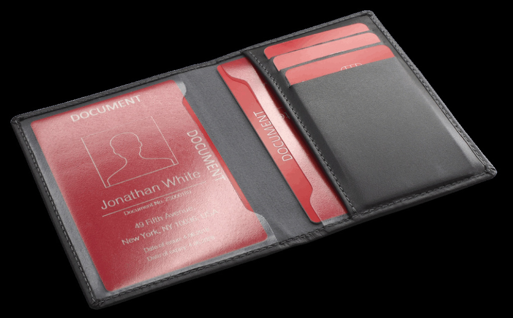 Logo trade promotional merchandise image of: Document wallet 889131