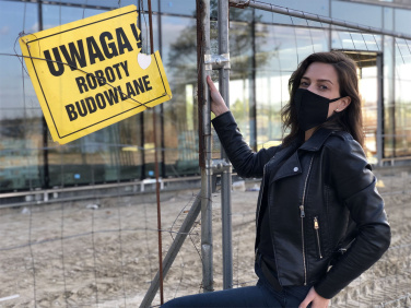 Logo trade promotional giveaways picture of: VENUS PRO cotton face mask with a pocket an HEPA filter 1378165