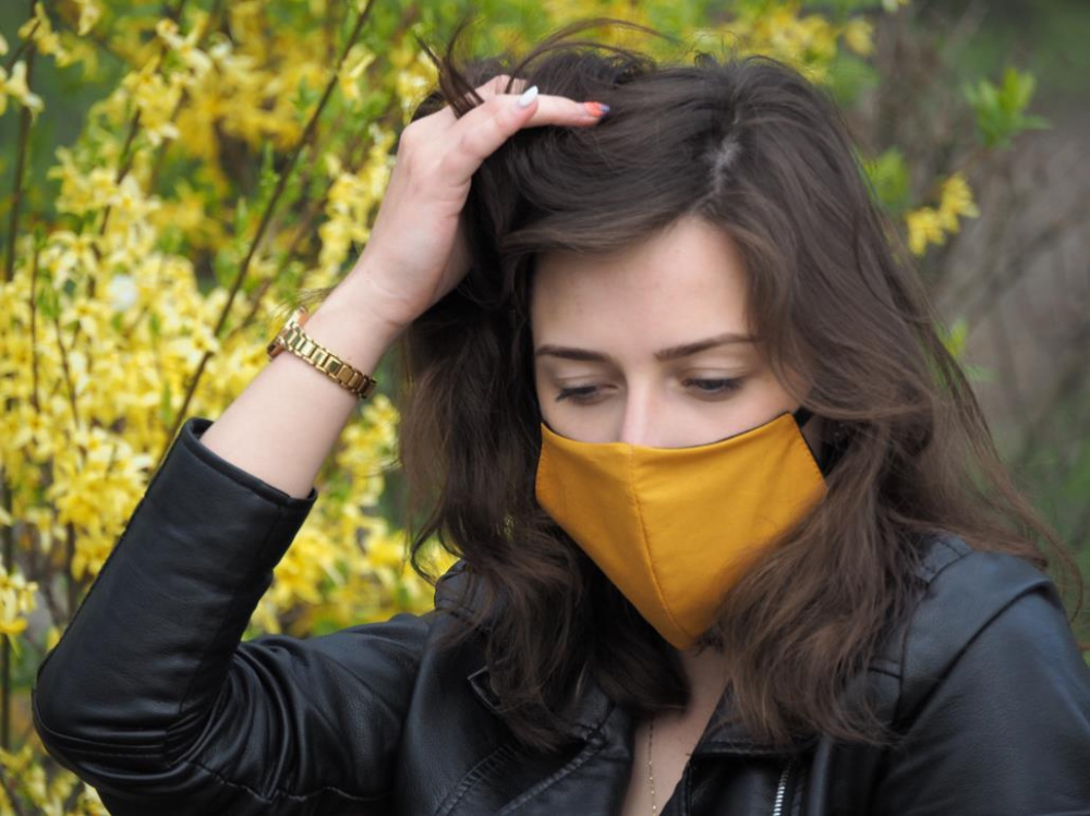 Logotrade advertising products photo of: VENUS cotton face mask 1377165