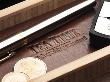 Logotrade promotional giveaway picture of: Wooden desk organiser 1852292