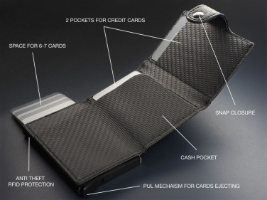 Logo trade promotional gifts image of: RFID wallet 1453110