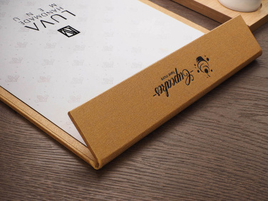Logo trade corporate gifts picture of: Menu cover 1241280