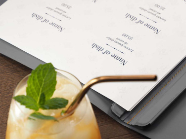 Logo trade promotional gift photo of: Menu cover 1765094