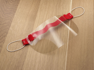 Logo trade promotional gifts picture of: HESTIA clear face shield-mask for mouth and nose 1452162