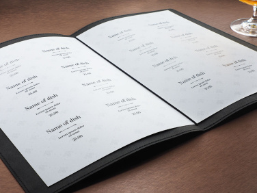 Logotrade promotional item image of: Menu cover Ambiente 1178265