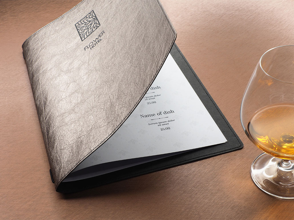 Logo trade promotional giveaways picture of: Menu cover Ambiente 1181265