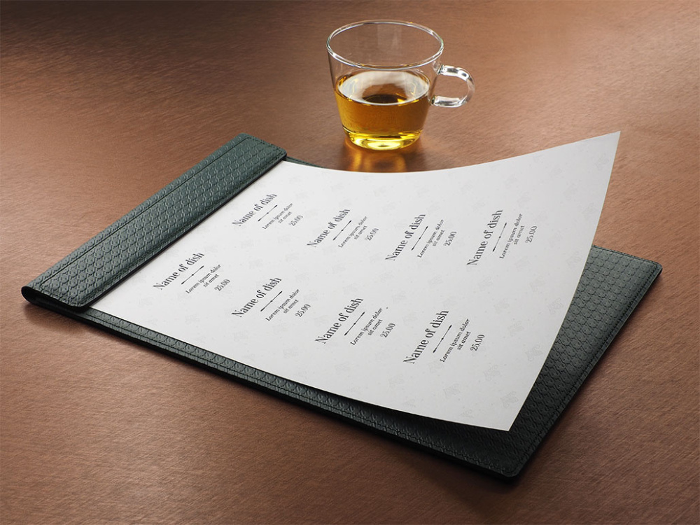 Logotrade advertising product picture of: Menu cover 1241239