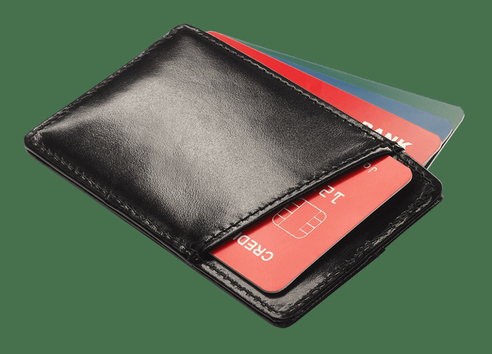 Logo trade promotional gifts image of: Credit card holder 215067