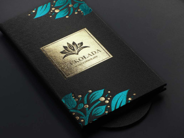 Logo trade business gifts image of: Bill holder 1683280