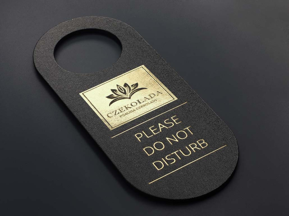 Logotrade promotional merchandise photo of: DND door sign 1678280