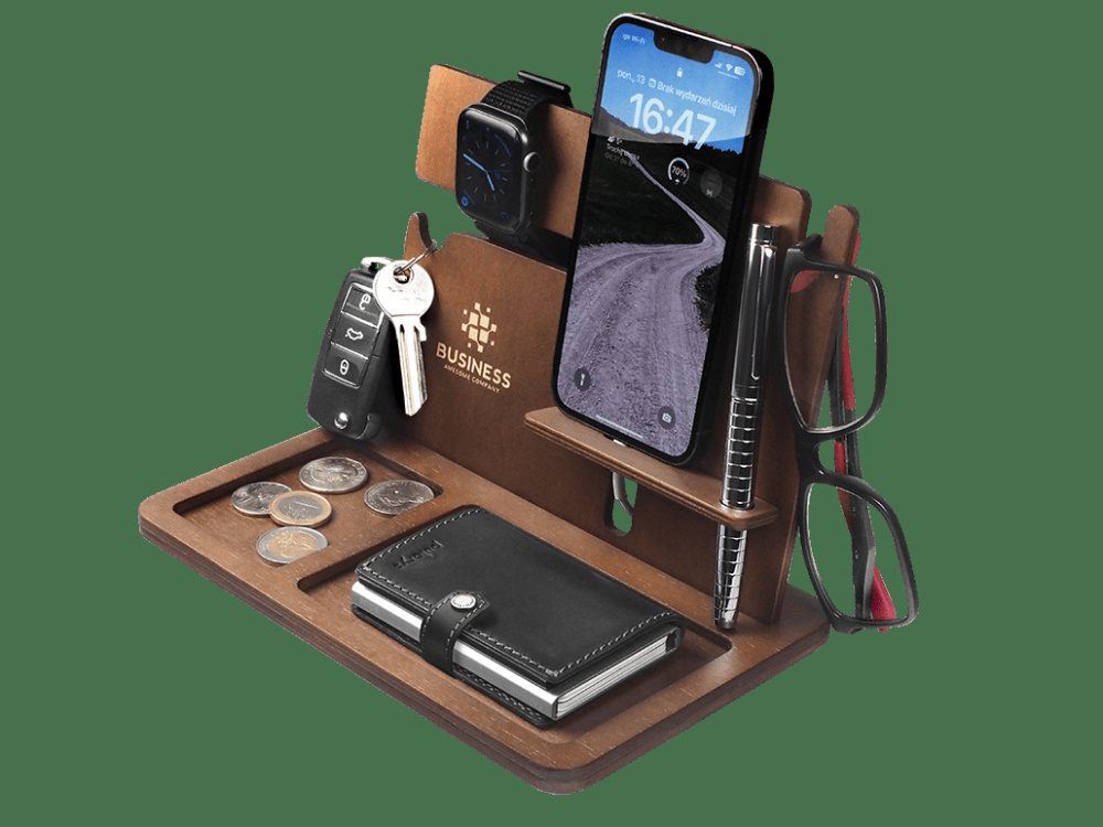 Logo trade promotional merchandise photo of: Wooden organiser 2016121