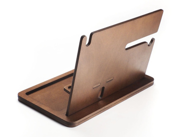 Logo trade promotional items image of: Wooden organiser 2016121