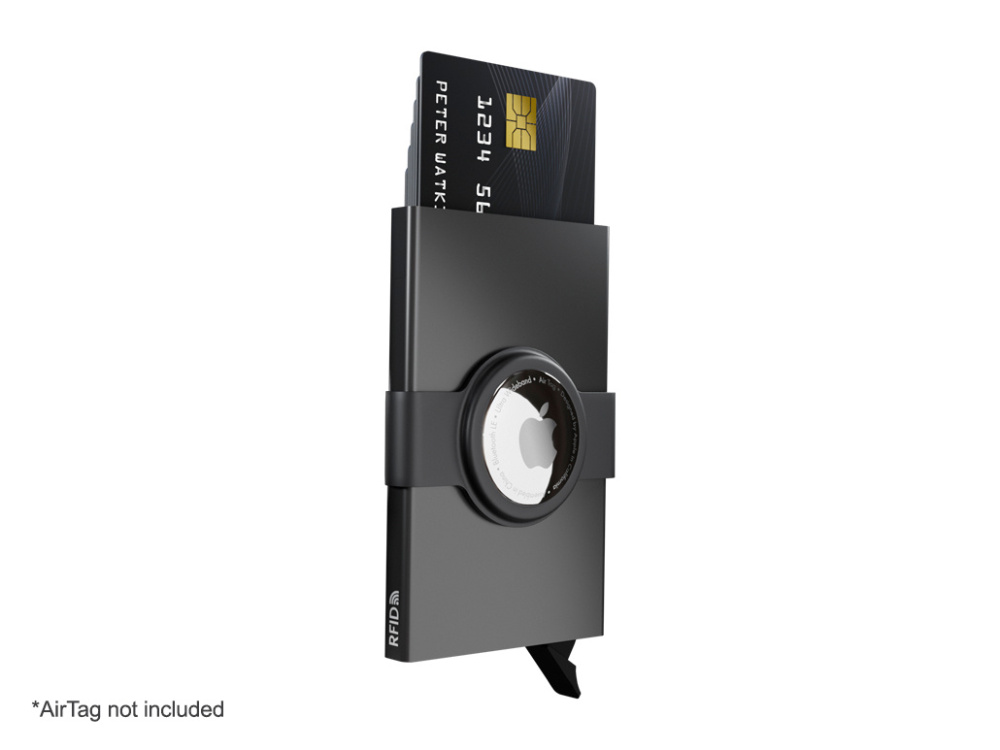 Logotrade promotional items photo of: RFID credit card case with holder for AirTag 2163108